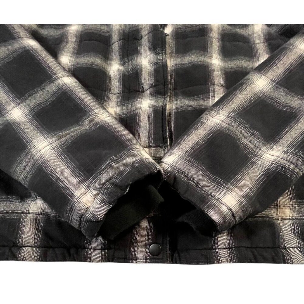 EVEREVE Lucy Plaid Cropped Jacket β Medium - Picture 12 of 13
